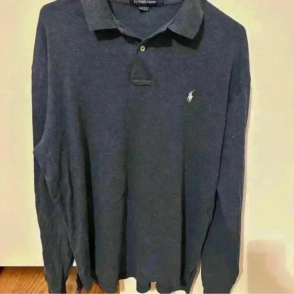 POLO RALPH LAUREN collared long sleeve men L - Picture 1 of 6